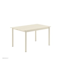 Linear Steel Table