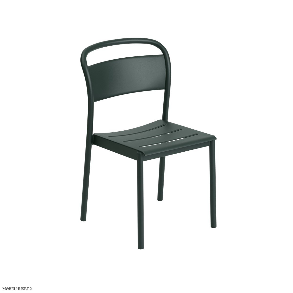Linear Steel Side Chair