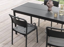 Linear Steel Armchair