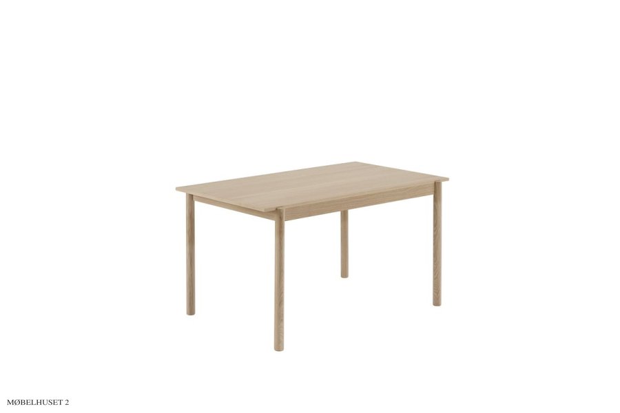 Linear Wood Table 140 x 85 cm
