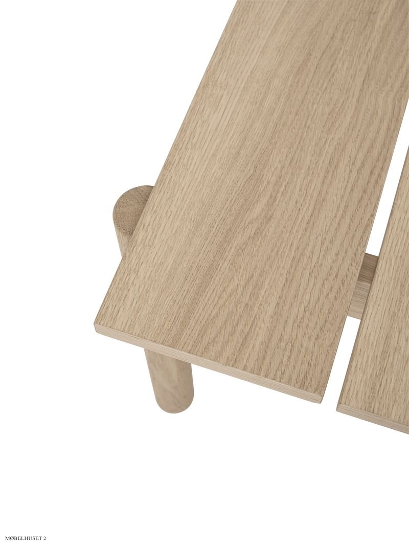 Linear Wood Bench