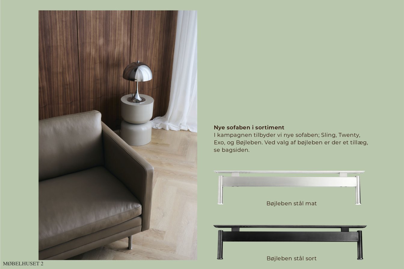 MH276 Sofa | Elmobaltique Leder