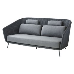 Mega 2-pers. sofa, inkl. hyndest | Udendrs