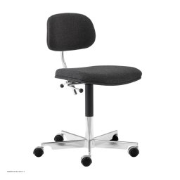 KEVI� 2534U B�rostuhl I Gepolstert I Stoff 