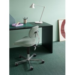 KEVI 2534U Kontorstol I Fuldpolstret I Stof