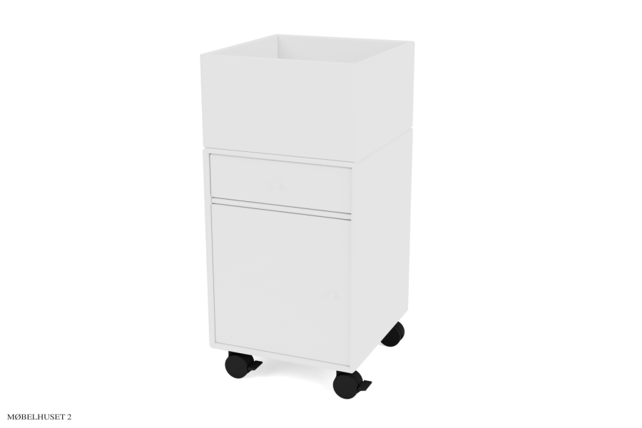 RUNNER Aufbewahrung mit Rdern | Montana New white