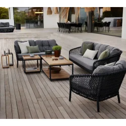 Ocean large lounge stol | Udendrs