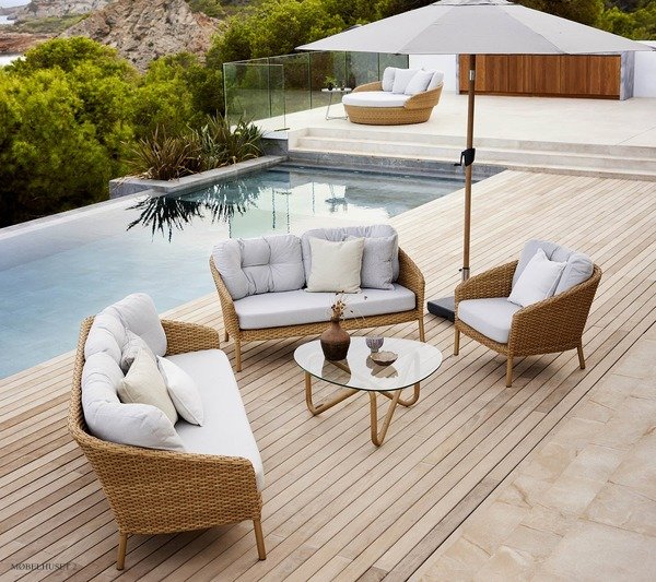 Ocean large lounge stol | Udend�rs