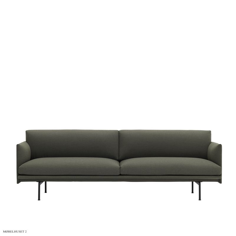 Outline Sofa, 3-seater