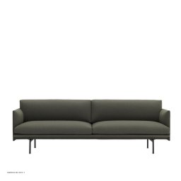 Outline Sofa, 3-seater