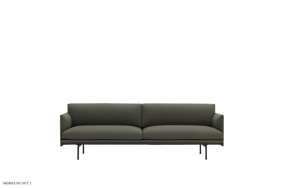 Outline Sofa, 3-seater Fiord 961