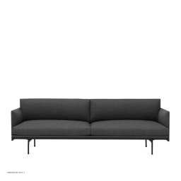 Outline Sofa, 3-seater