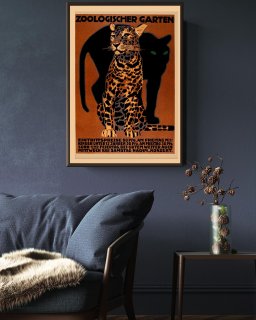 Zoologischer Garten Vintage Poster | Kuriosis