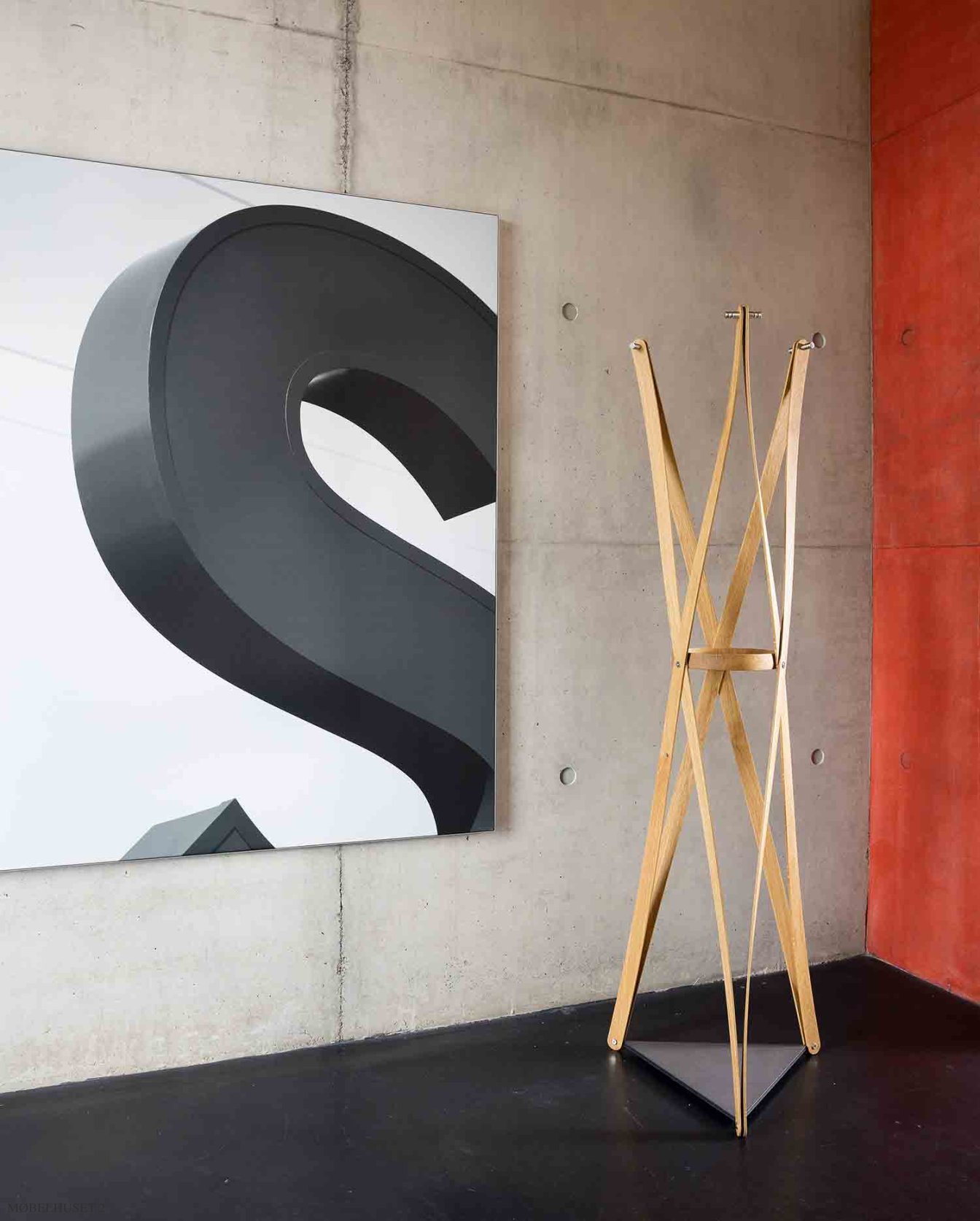Arc Garderobe in Wildeiche ge�lt
