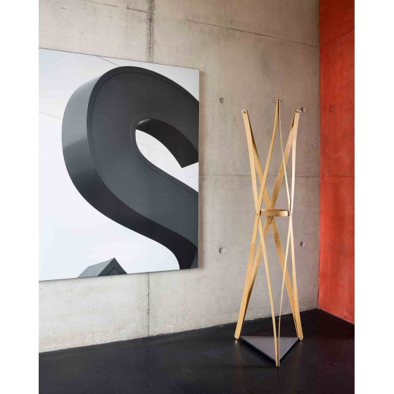 Arc Garderobe in Wildeiche ge�lt