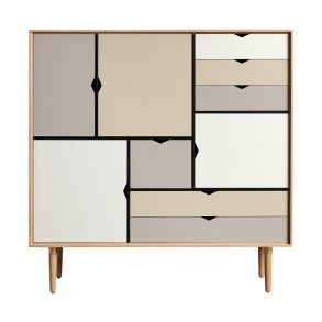 S3 Kommode | Eiche/geseift