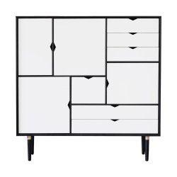 S3 opbevaringsmbel | Eg/Sort