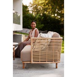 Sense 3-pers. sofa, inkl. hyndest | Cane-line | Udendrs