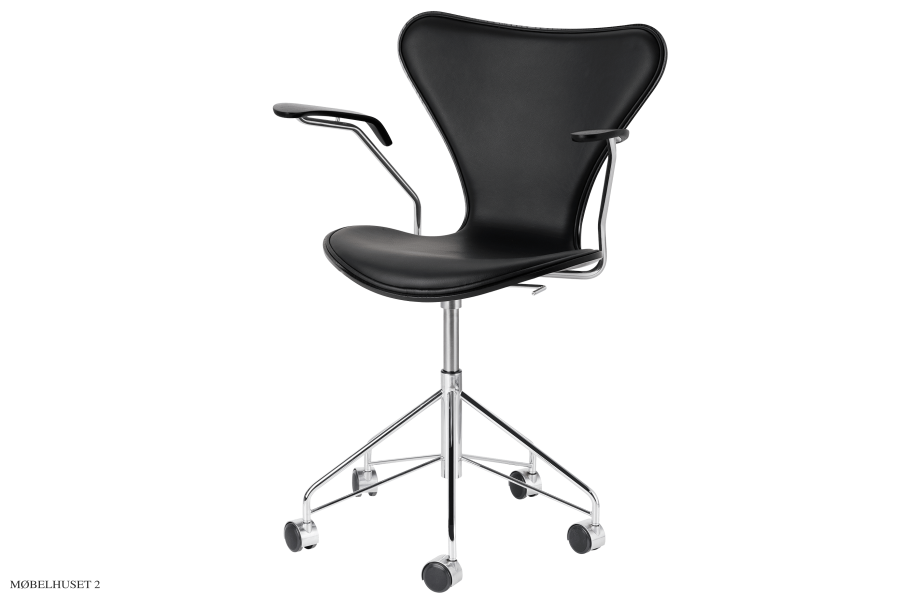 Serie 7 3217, Essential lder | Fritz Hansen Stone Forsidepolstret