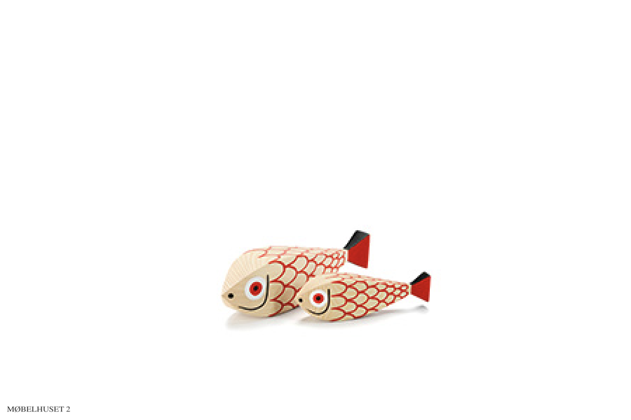 Wooden Dolls Mother Fish &amp; Child