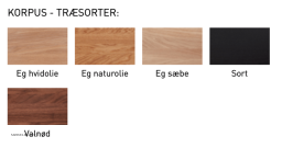 S3 opbevaringsm�bel | Eg/Sort