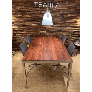 Team 7 Tak Esstisch + 4 Lui Drehstühle