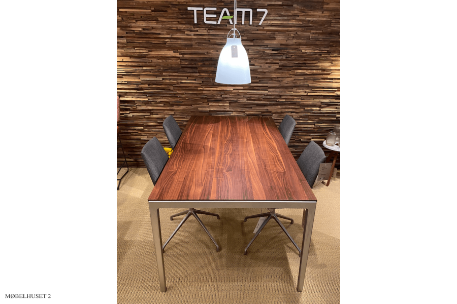 Team 7 Tak Esstisch + 4 Lui Drehst&uuml;hle