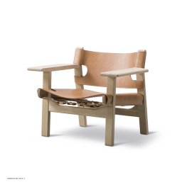 The Spanish Chair | Eiche Seife | Natur Leder | MH