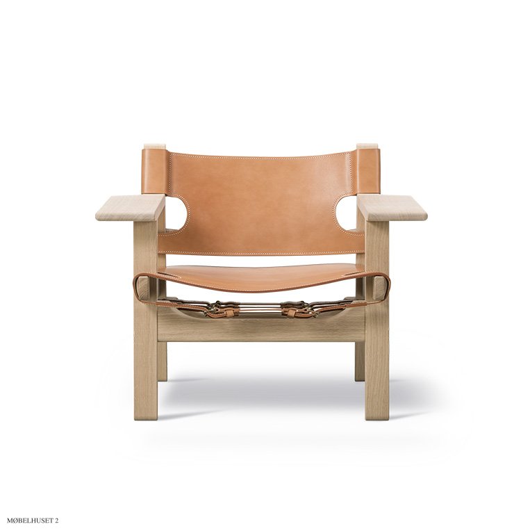 The Spanish Chair | Eiche Seife | Natur Leder | MH