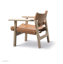 The Spanish Chair | Eiche Seife | Natur Leder | MH