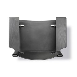 Der Spanische Stuhl | Brge Mogensen | Eiche Schwarzer Lack | Schwarzes Leder