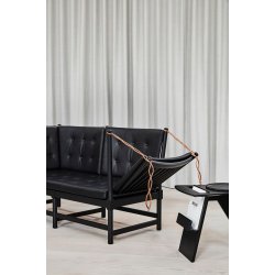 Tremmesofa | Sort | Brge Mogensen