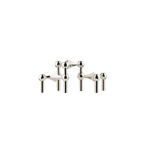STOFF Nagel Kerzenstnder | 3 x Silber