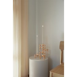 STOFF Nagel Kerzenstnder, rosegold