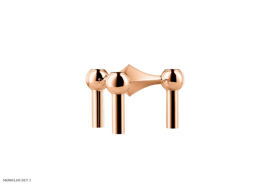 STOFF Nagel Kerzenstnder, rosegold