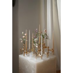 STOFF Nagel Vase | Messing