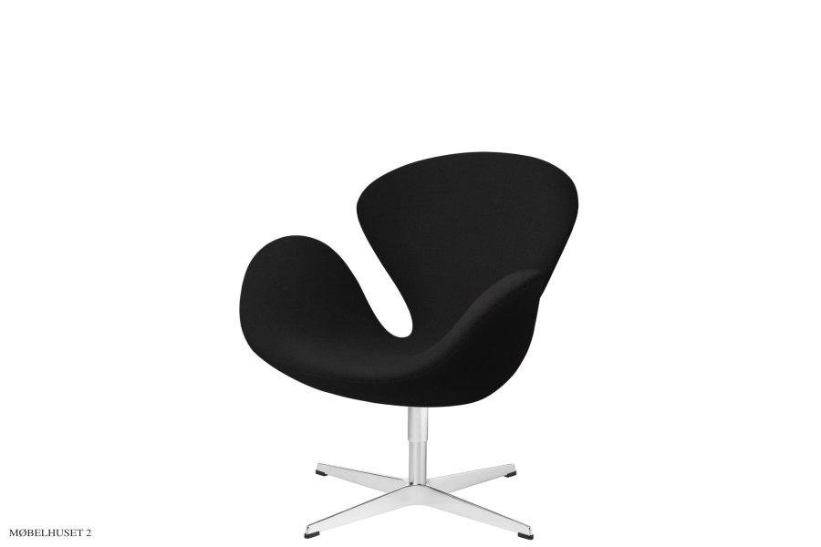 Svanen� I Stoff Christianshavn  Black Uni 1175