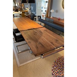 Spisebord Nox, 3x Spisebordstole Magnum og 1 x b�nk T7 - Udstillingsmodel