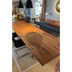 Spisebord Nox, 3x Spisebordstole Magnum og 1 x b�nk T7 - Udstillingsmodel