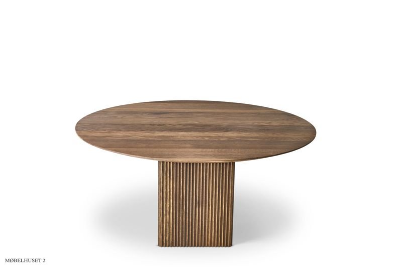 Ten Table Round | Ger�ucherte Eiche I DK3