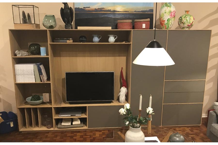 Reol med tv modul model Sigma | Udstillingsmodel