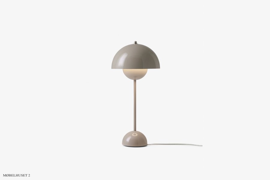 Flowerpot VP3 Tischlampe Grey Beige