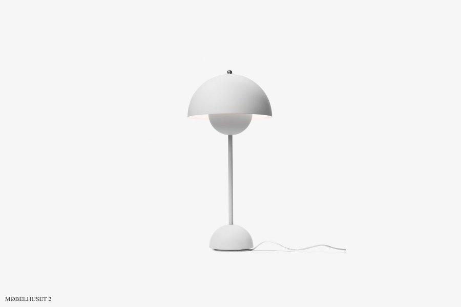 Flowerpot VP3 bordlampe Matt Light Grey