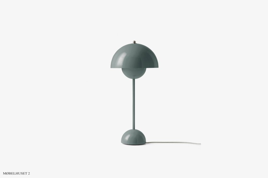 Flowerpot VP3 bordlampe Stone Blue