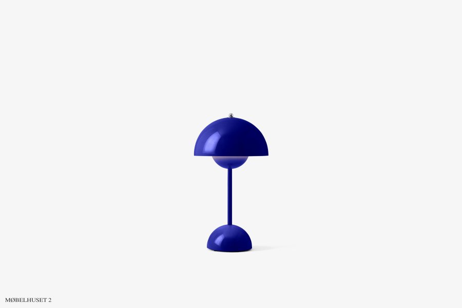 Flowerpot VP9 Cobalt Blue