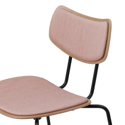 VLA26 Vega Stol Polstret I Eg lak