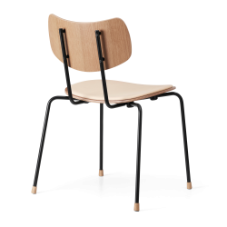 VLA26 Vega Stol Polstret I Eg lak