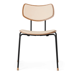 VLA26 Vega Stol Polstret I Eg lak