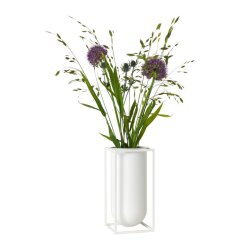 Kubus Vase Lolo, hvid