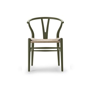 Y-stol CH24 Bg Soft olive green natur flet